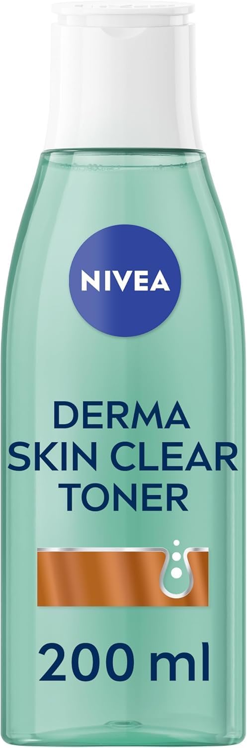 NIVEA Derma Skin Clear Toner - Targeted Care for Women's Skincare Needs