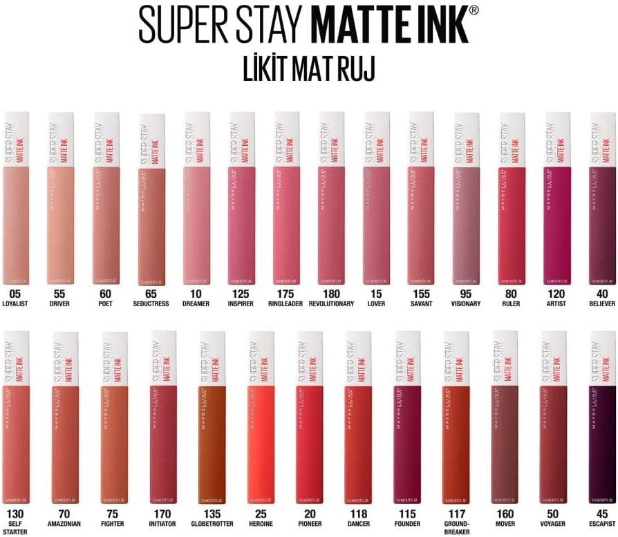 Maybelline SuperStay Matte Ink Liquid Lipstick