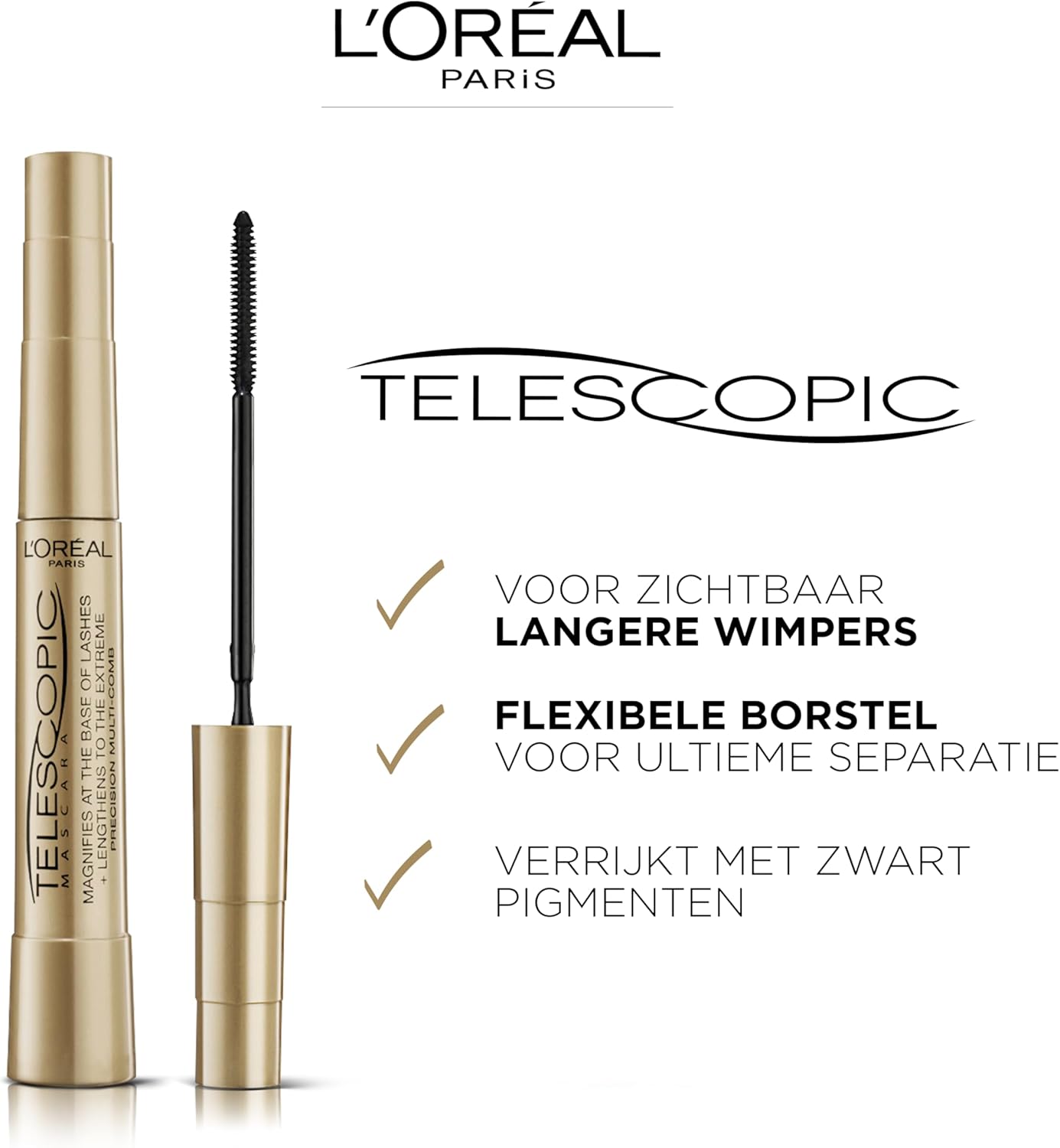 L'Oréal Paris Telescopic Mascara, Black