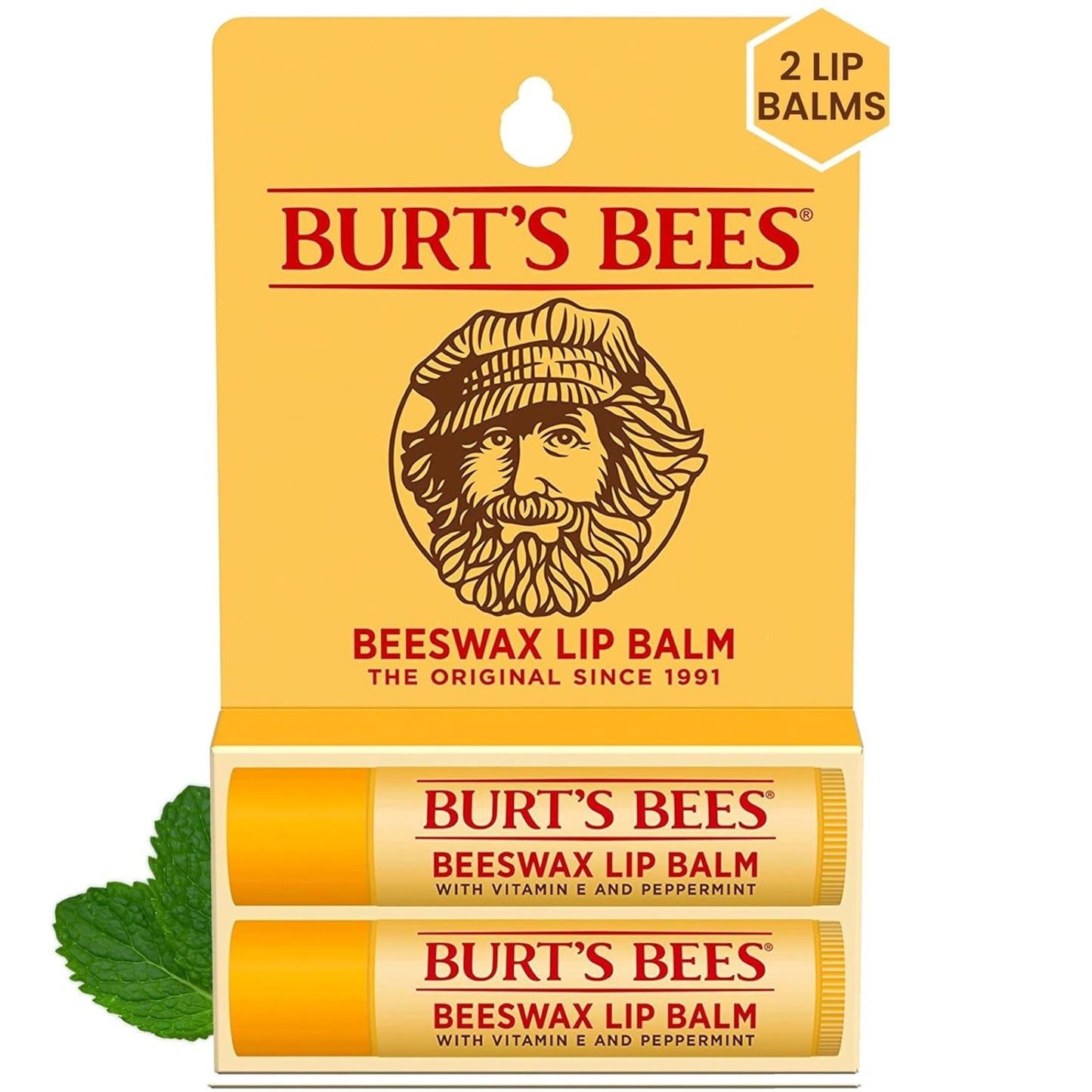 Burt's Bees 100% Natural Moisturizing Lip Balm