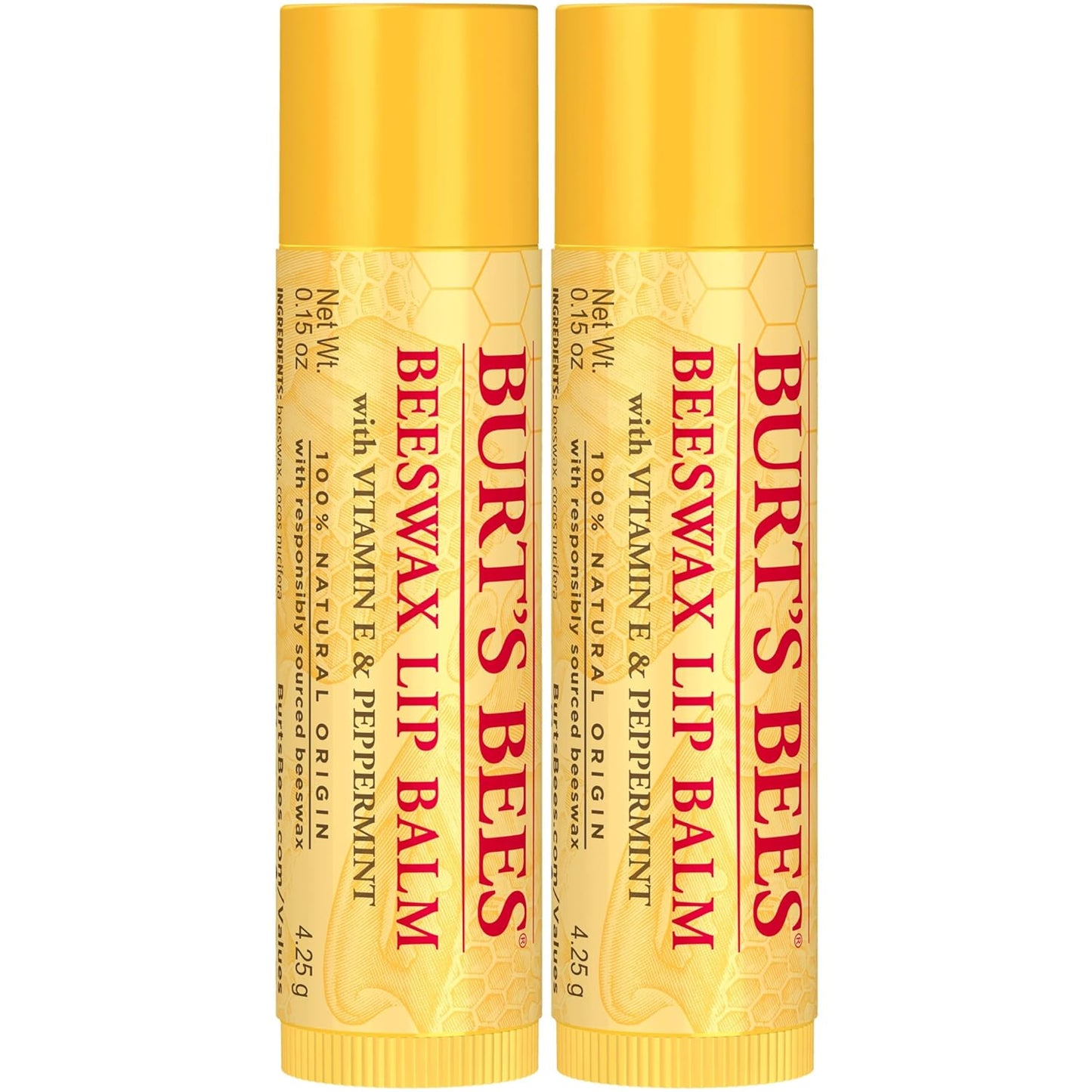 Burt's Bees 100% Natural Moisturizing Lip Balm